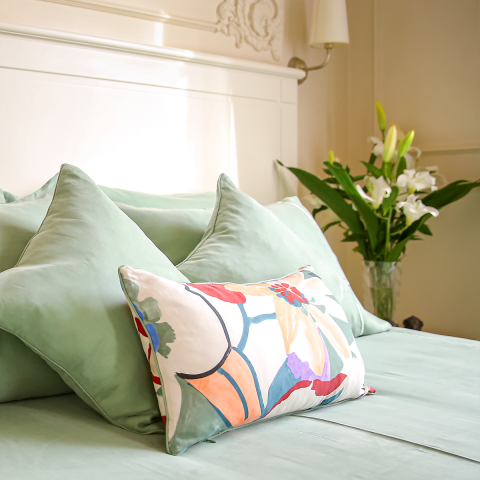 Pikolu Yeşil Okaliptüs Nevresim Takımı