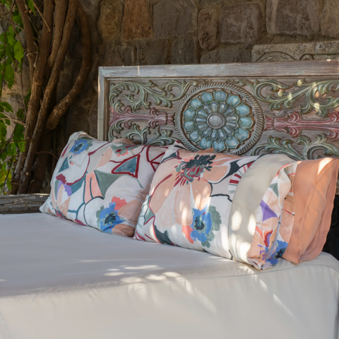 Floral Vizon Okaliptüs Nevresim Takımı