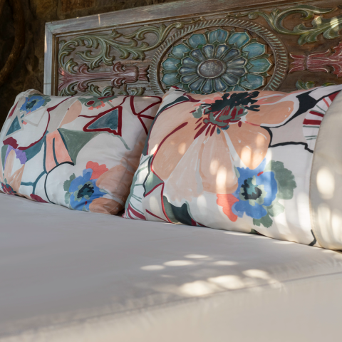 Floral Vizon Okaliptüs Nevresim Takımı