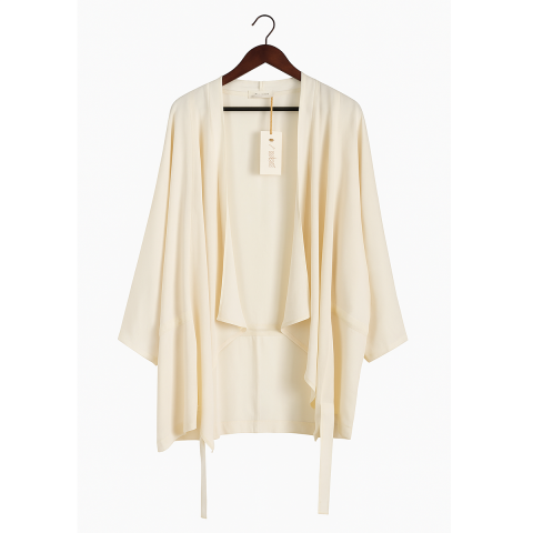 Okaliptüs Kuşaklı Ceket