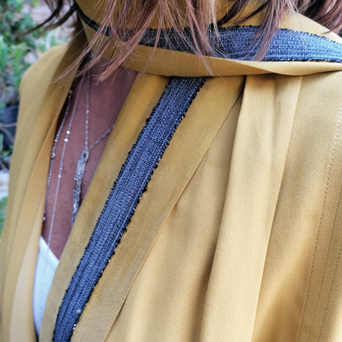 Kuşaklı Ceket Botilda