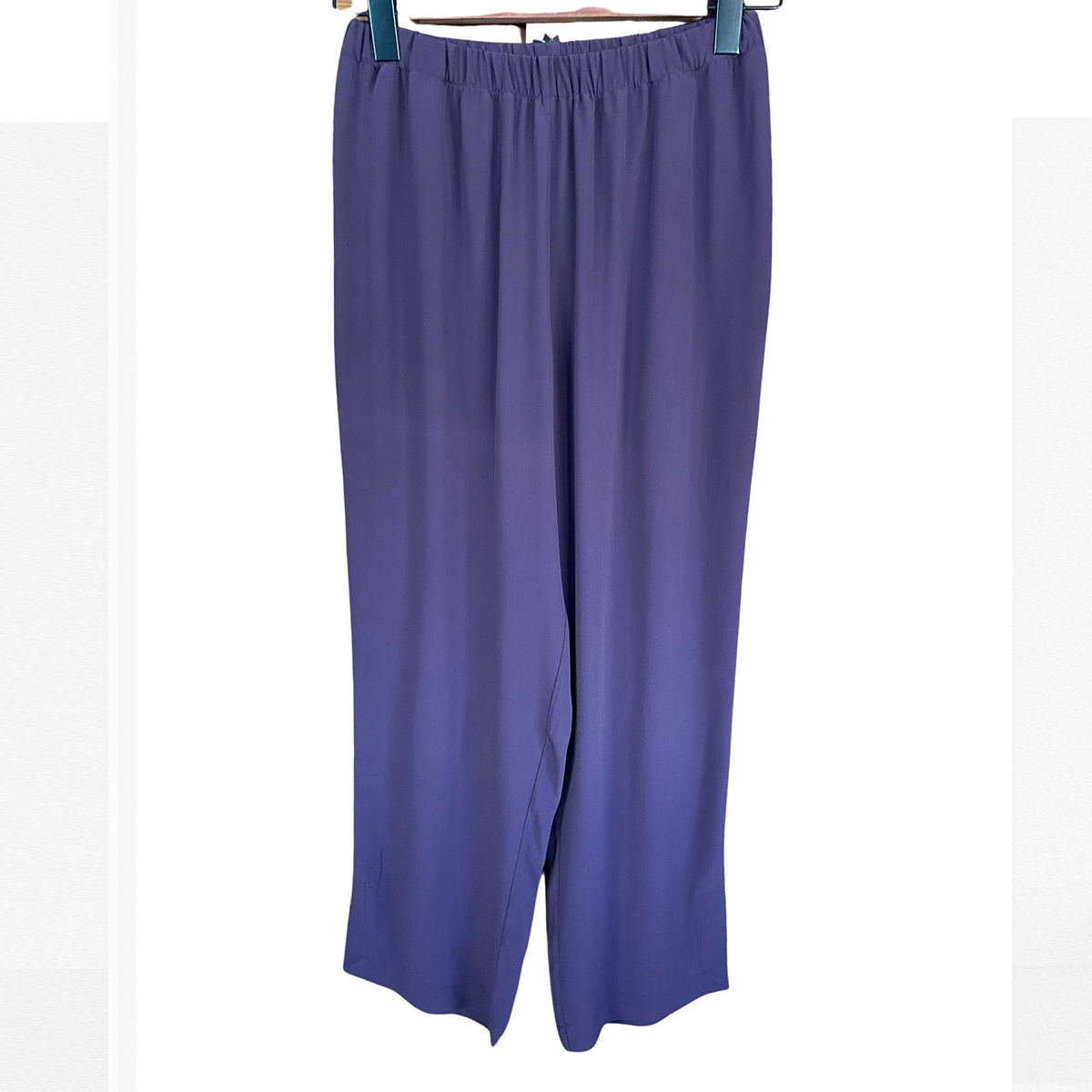Yırtmaç Paçalı Pantalon Botilda Mürdüm - S