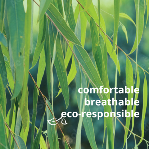 Okaliptüs Kısa Vanilya Şalvar